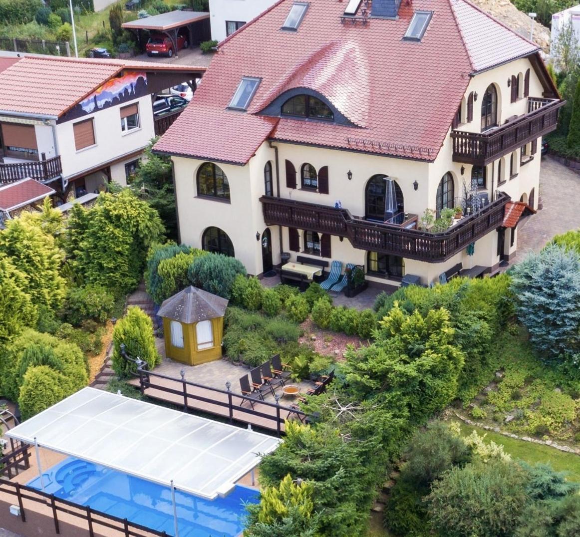 Ferienwohnung 1 Festungsblick Konigstein an der Elbe Bagian luar foto
