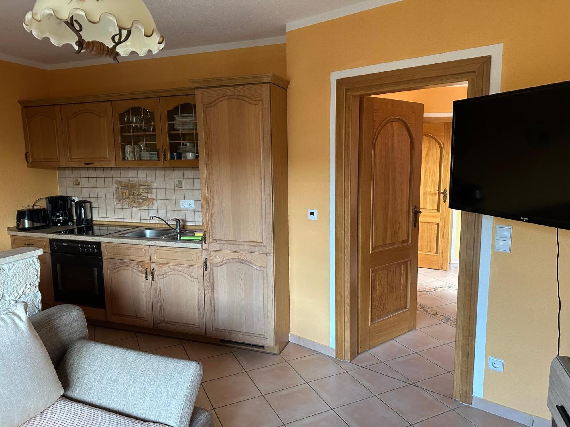 Ferienwohnung 1 Festungsblick Konigstein an der Elbe Bagian luar foto